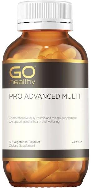 Go Healthy Pro Advanced Multi 60 Vege Capsules