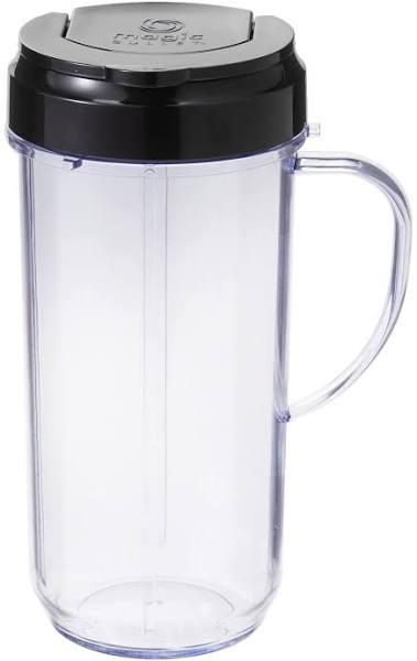 Magic Bullet MBM-U0230 650ml Travel Mug with Flip Top Lid, Black