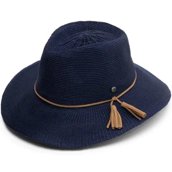 Evoke - Caroline Fedora Women's EV090 M/L / Navy