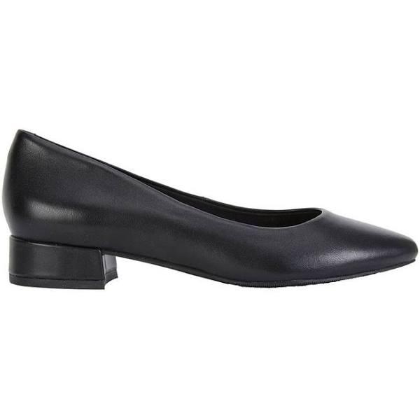 Easy Steps Janine Black Glove Heeled Shoes Black 5.5