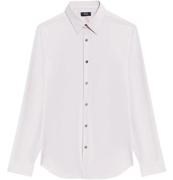 Tailored Shirt in Structured Knit - Viola - XL