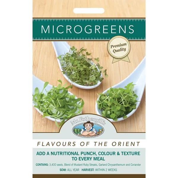 Mr Fothergill's Microgreens Flavours of The Orient