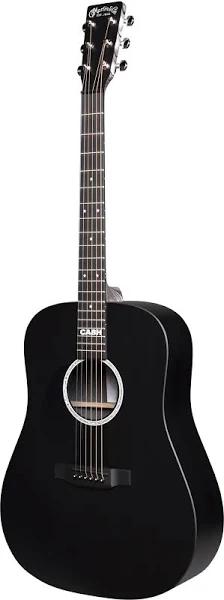 Martin DX Johnny Cash Signature Acoustic Guitar Black Left Handed