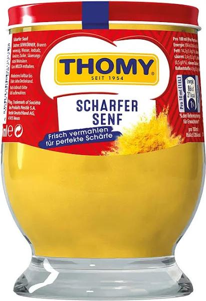 Thomy Mustard Hot 250g | German Mustard