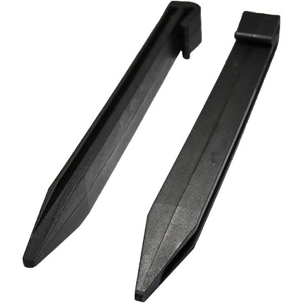 Icon Plastics 280 x 25mm Black Garden Edge Multi Peg