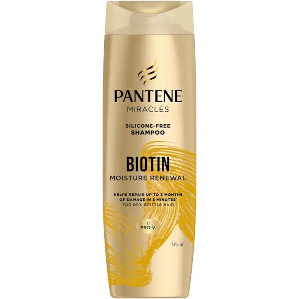 Pantene Miracles Biotin Moisture Renewal Shampoo 375ml