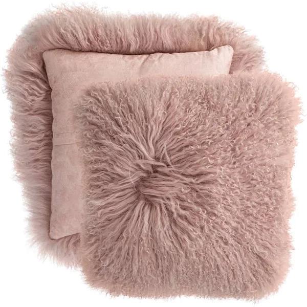 Bambury Mongolian Lambswool Square Cushion