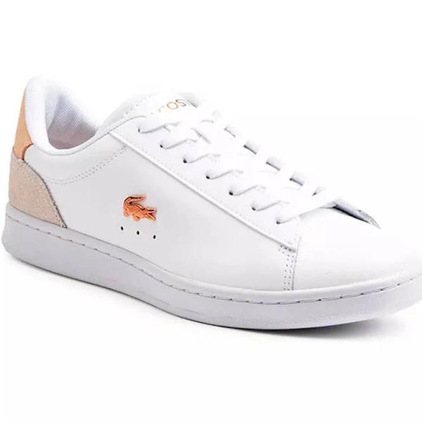 Lacoste Carnaby Set Trainers White Light Pink Women - 40