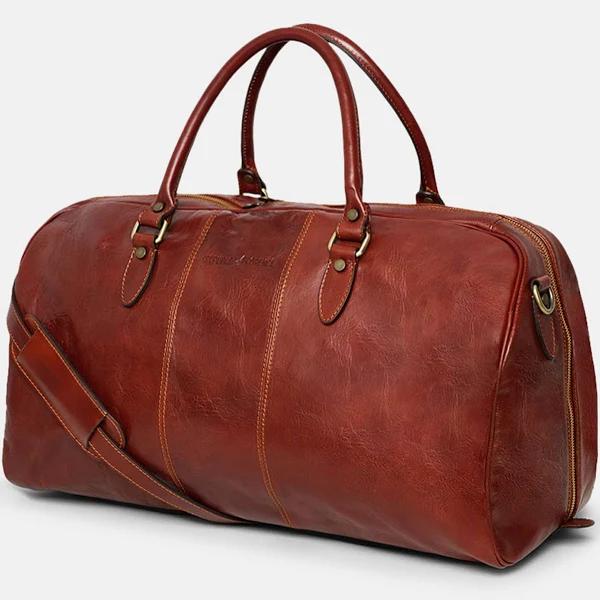 Republic of Florence - Men's Brown Weekender - Albertis - Size One Size at The Iconic