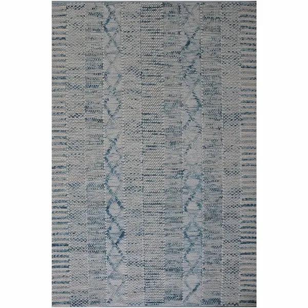 Rug Republic 160 x 230cm Boston Ice Blue Felted Wool Rug