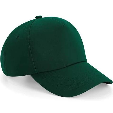 Beechfield Authentic 5-Panel Cap Bottle Green One Size