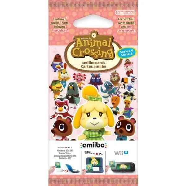 Animal Crossing: Happy Home Designer Amiibo Cards Pack - Series 4