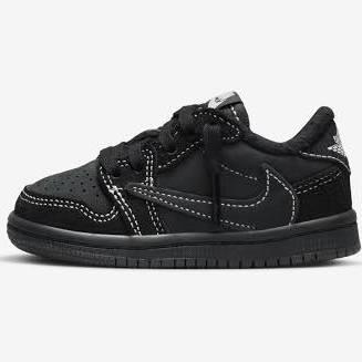 Travis Scott x Air Jordan 1 Low OG SP TD 'Black Phantom' US 10C