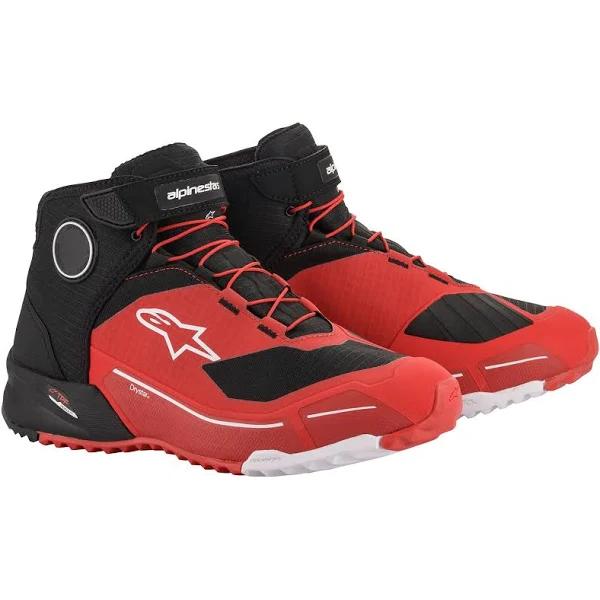 Alpinestars CR-X Drystar Riding Shoes (10, Red/Black)