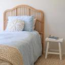 Kalani Rattan Bedhead King Single Size Natural