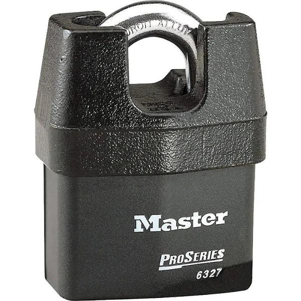 Master Lock Heavy Duty Weatherproof Padlock [CEN Insurance Approved] [Closed Shackle] [Key] [Outdoor] 6327EURDCC – for Transportation and Industrial