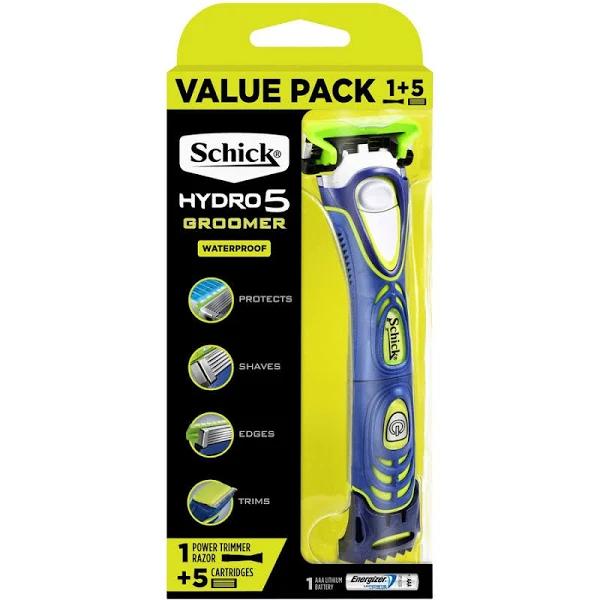 Schick Hydro 5 Razor Kit Groomer Value Pack