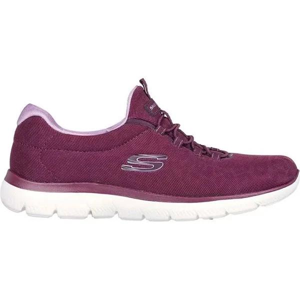 Skechers Summits - Sparkling Spots purple/red Size 5 Female US | AfterPay Available