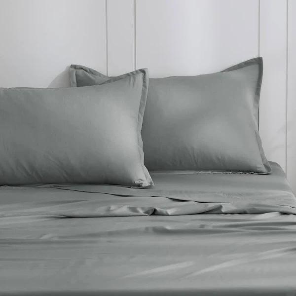 Canningvale Sheet Set - Platinum, Single, Bamboo