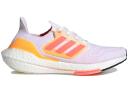 Adidas Ultraboost 22 'White Flash Orange' Sneakers | Women's Size 9.5