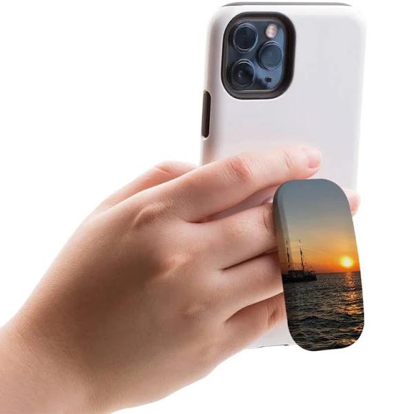 Kickstand Grip AddOn, Universal Phone Holder, Sailing Sunset