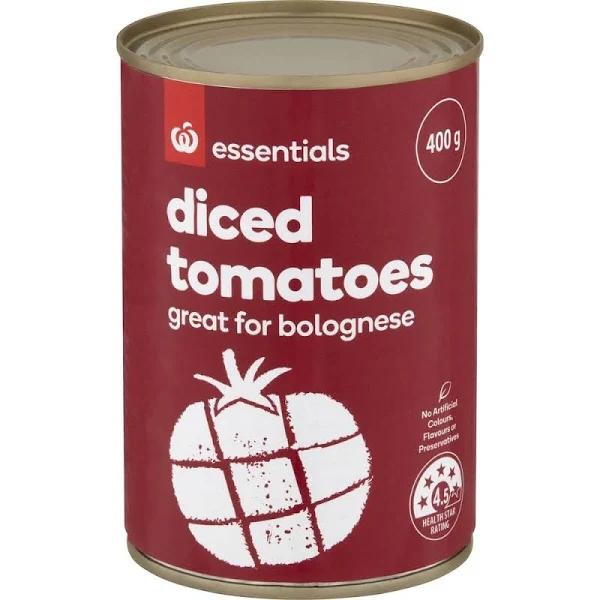 Essentials Diced Tomatoes 400g