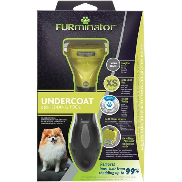 Furminator Deshedding Tool for Long-haired Dogs