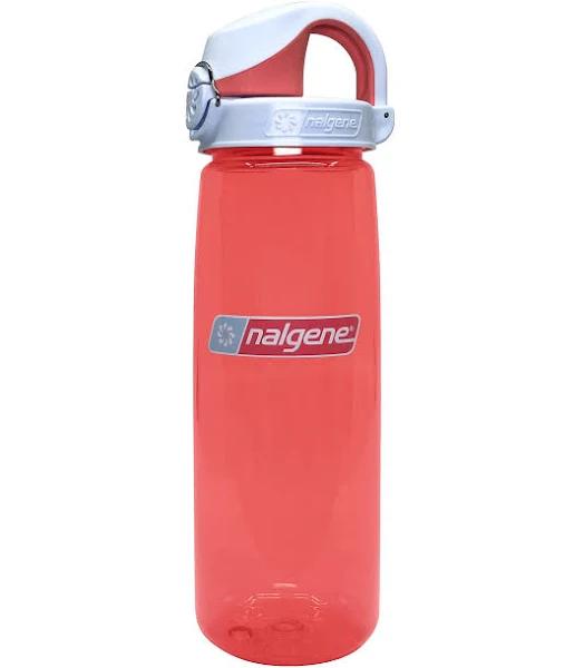 Nalgene SUSTAIN Tritan BPA-Free On The Fly Water Bottle Made with Material Derived from 50% Plastic Waste, 24 oz, Petal with Beet