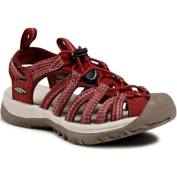 Keen Whisper Womens Sandals Red Dahlia