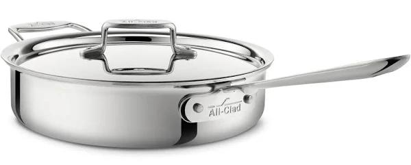 All-Clad D5 Stainless-Steel 2.8l. Saut Pan SD55403