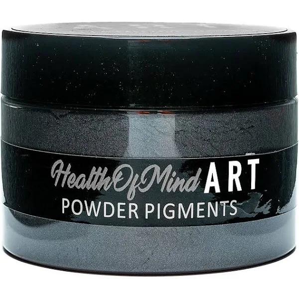 Health of Mind Art - Pearlescent - Pigment Powder - Titanium Silver