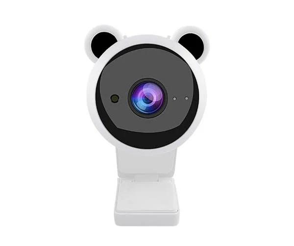 1080p Webcam With Microphone Usb 2.0 Desktop Laptop Computer Usb Camera Plug And Play Web Camera For Video Streaming Conference - White