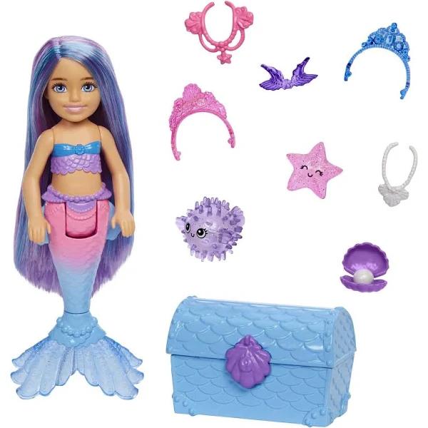 Barbie Mermaid Power Chelsea Doll Multicolor