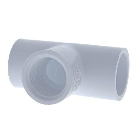 Vinidex Tee Faucet PVC 25mm 402010 Pressure Pipe Fitting Plumbing Water Each