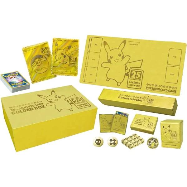 Pokemon 25th Anniversary Golden Box Japanese