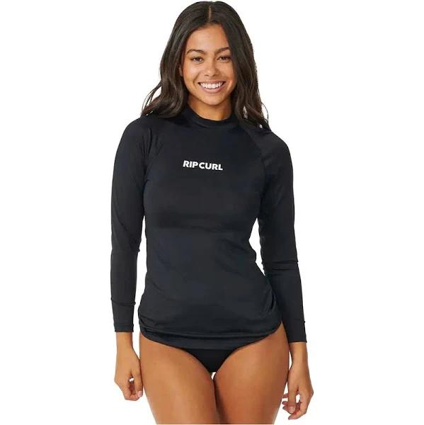 Rip Curl Classic Surf Long Sleeve Body Rashguard Black 2XL