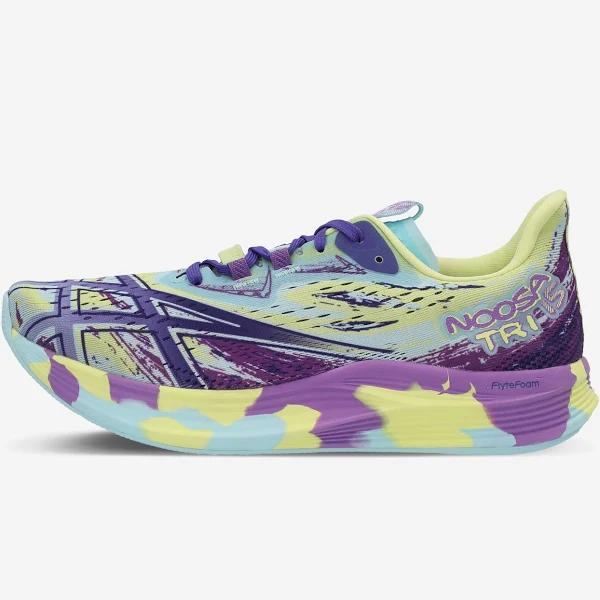 ASICS Women's Noosa Tri 15 - Glow Yellow/Palace Purple 8.5