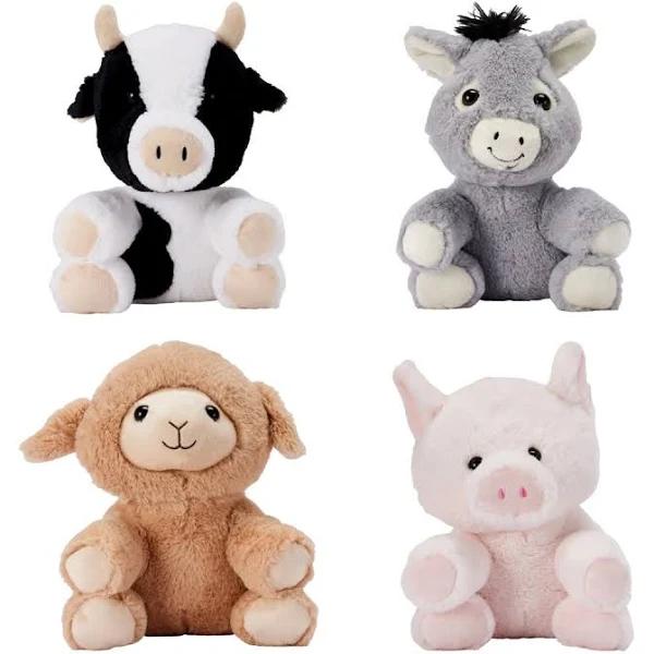 Kmart Soft Faux Fur Farm Animal - Assorted