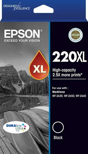 Epson 220XL Black Ink Cartridge