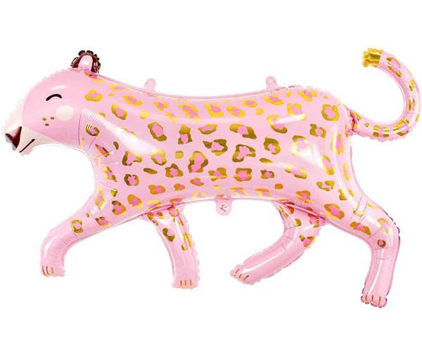 Pink Leopard Foil Balloon