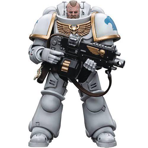 Warhammer Collectibles: 1/18 Scale Space Marines White Consuls Intercessors 2 (Preorder)