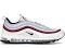 Nike Air Max 97 white/black-university Red CW6986-100 Men's