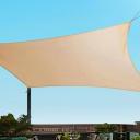 Instahut 2.5x3m Shade Sail Sun Shadecloth 280gsm - Sand