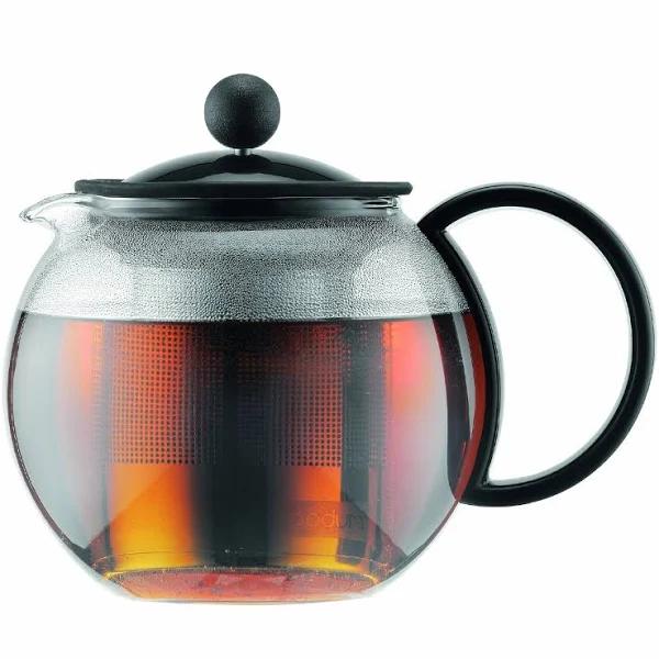 Bodum 500ml Assam Tea Press with Stainless Steel Filter - Black