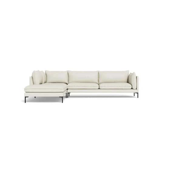 Panama Leather Modular Sofa Snow White by Freedom