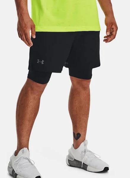 Under Armour Vanish Woven 2in1 Shorts Black - XL