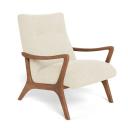 Penny Fabric Occasional Armchair Ivory by Freedom