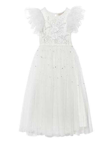 Tutu Du Monde Lace Lilies Tutu Dress Milk | Size 4-5 Years