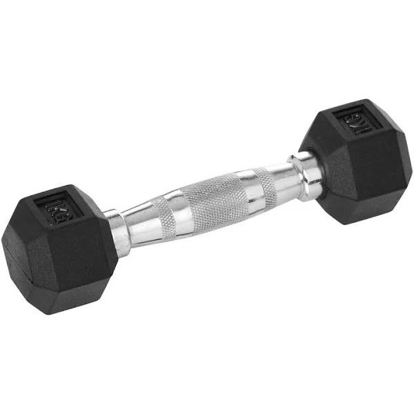 Celsius 1kg Rubber Hex Dumbbell 1 Piece