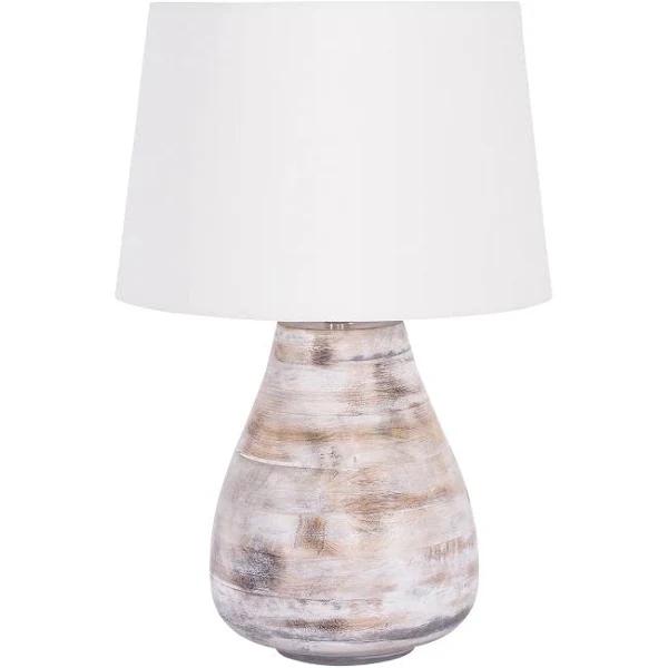 Estera Wooden Table Lamp 50cm by Early Settler Furniture